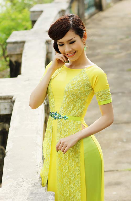 Phan Thu Quyên ấn tượng với gam vàng chanh - 2