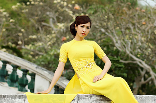 Phan Thu Quyên ấn tượng với gam vàng chanh - 7