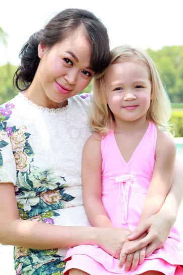 Những bé con lai đáng yêu trong showbiz Việt - 2
