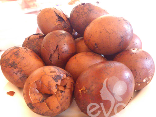 Trứng trà, món ăn Tết của người Hoa - 9