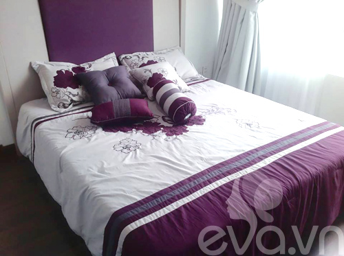 Khoe nhà: 80m2 màu tím #039;đốn tim#039; khách - 13