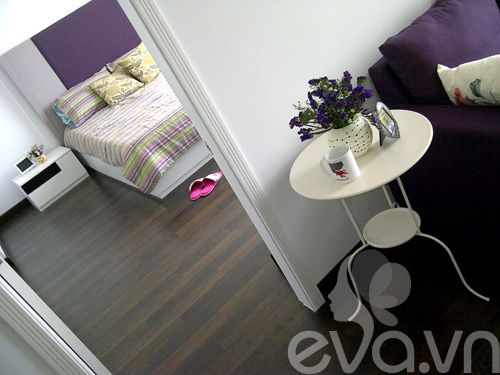 Khoe nhà: 80m2 màu tím #039;đốn tim#039; khách - 17