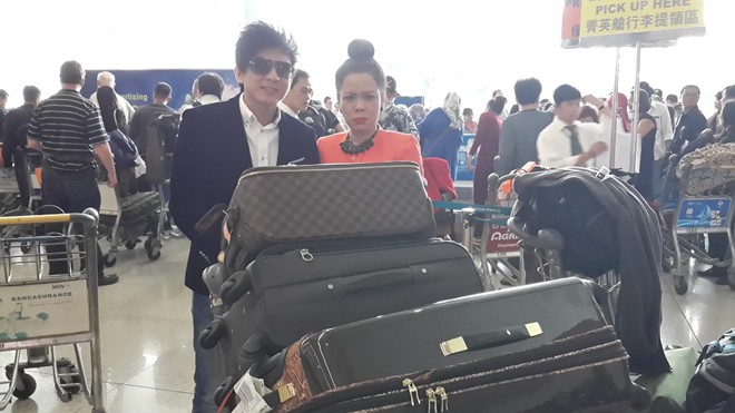 Đan Trường ra sân bay đón danh hài Việt Hương - 2