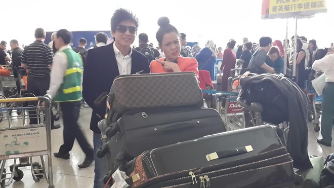 Đan Trường ra sân bay đón danh hài Việt Hương - 3