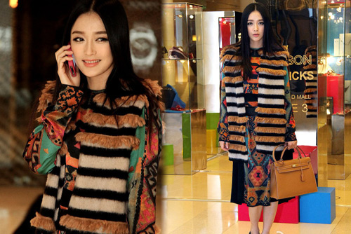 Băng Phạm hứng #039;gạch đá#039; vì sính áo lông thú? - 4