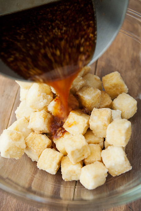 Đậu phụ xốt vừng giản dị, ngon cơm - 12