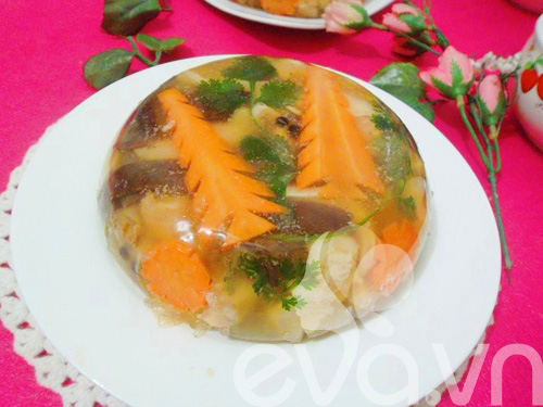 Thịt lợn nấu đông cho ngày Tết - 7