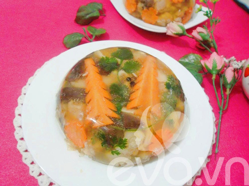 Thịt lợn nấu đông cho ngày Tết - 8