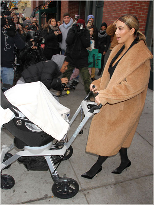 Mốt áo khoác nhàm chán của Kim Kardashian - 6