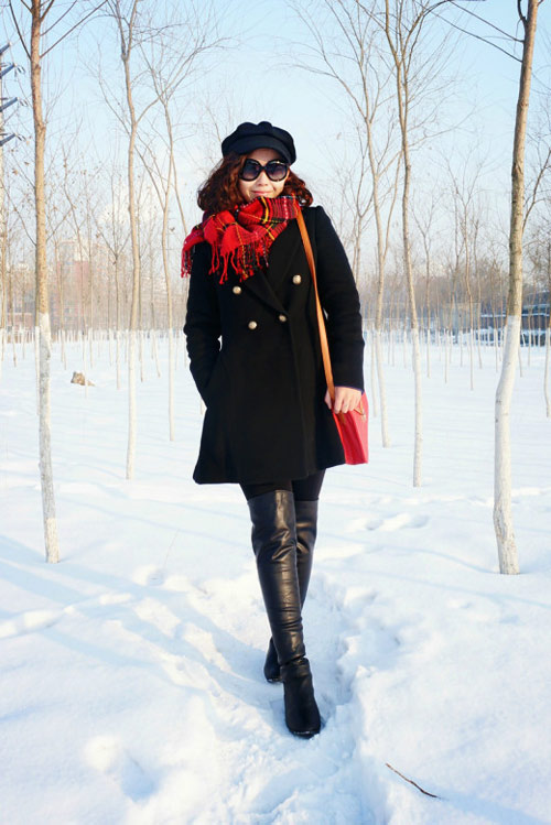 Hotgirl Trung Quốc phối đồ quot;cao tayquot; - 3