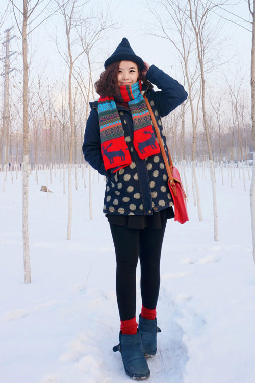 Hotgirl Trung Quốc phối đồ quot;cao tayquot; - 1