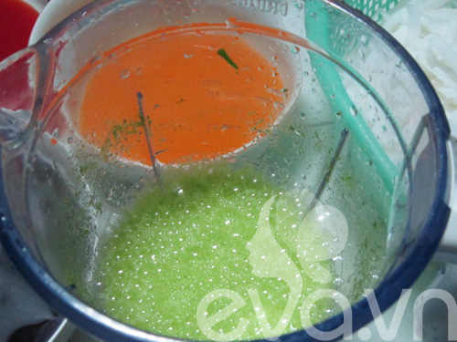 Tự làm mứt dừa ngũ sắc không phẩm màu - 4