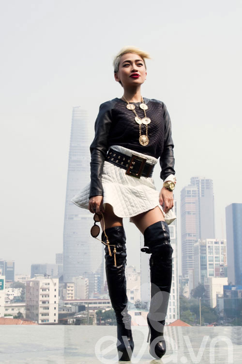 Nàng stylist quyến rũ đầy quot;nổi loạnquot; - 3