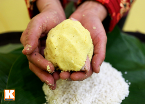 Cách gói bánh chưng không cần khuôn - 10