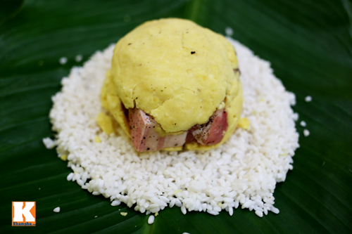 Cách gói bánh chưng không cần khuôn - 11