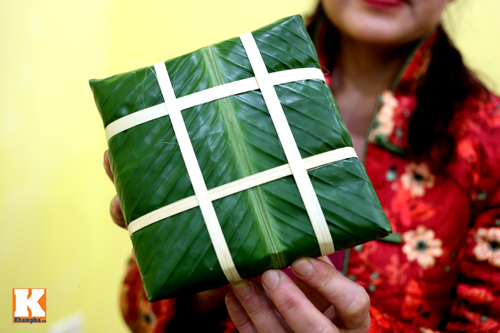 Cách gói bánh chưng không cần khuôn - 18