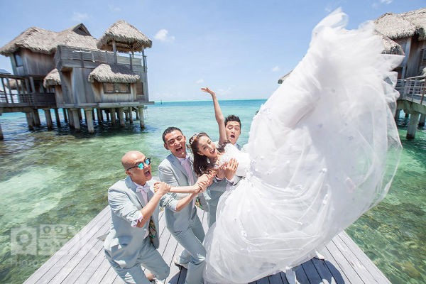 Toàn ảnh đám cưới Tiểu hoa đán Đồng Lệ Á - 6