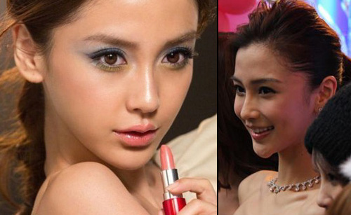 Angelababy lộ độn cằm ‘xấu xí’ - 3