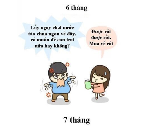 Cười #039;vỡ bụng#039;: Nếu đàn ông có… bầu - 5