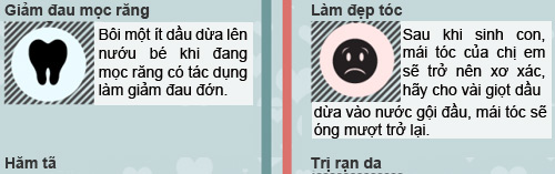 Có dầu dừa con hết đau mọc răng - 4