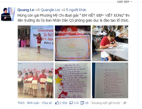Phương Mỹ Chi sai chính tả vẫn được bằng khen - 1
