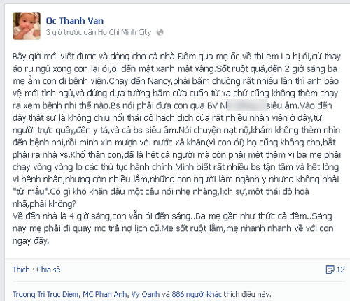 Ốc Thanh Vân bức xúc vì hai chữ quot;lương yquot; - 2