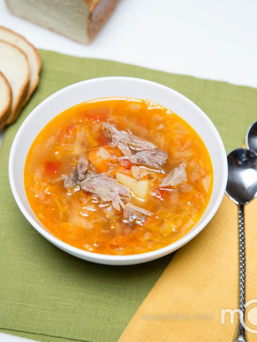 Súp bắp cải nóng hổi hấp dẫn - 12