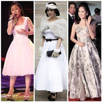 Sao Việt bỗng lùn tịt vì váy xòe