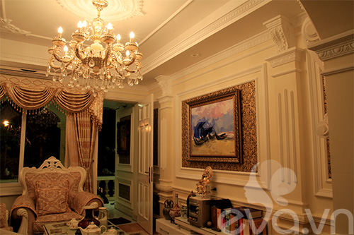 Nhà tập thể 100m2 lộng lẫy kiểu đế vương - 18