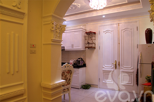 Nhà tập thể 100m2 lộng lẫy kiểu đế vương - 8