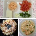 Làm mẹ - Cháo ăn dặm: cá hồi đậu hũ sốt cà thơm