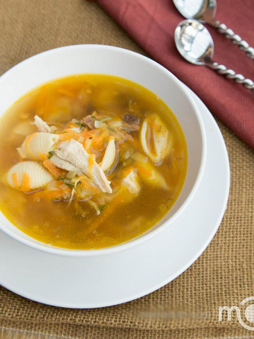 Súp gà pasta ngon lạ miệng - 6