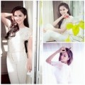 Thời trang - HH Diễm Hương đẹp như "nàng xuân thức giấc"