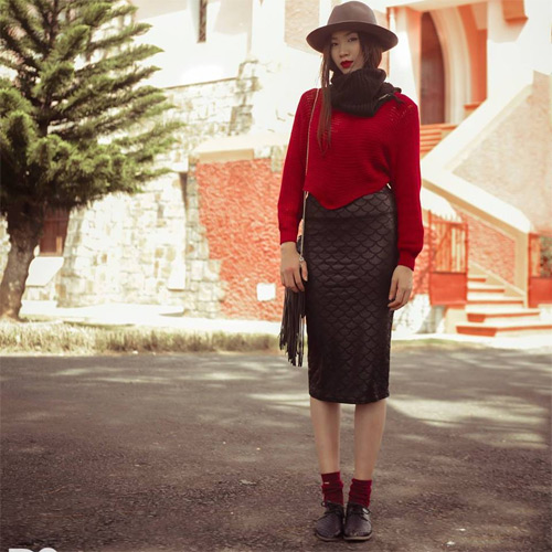 Mẫu Việt cực chất với street style đầu năm - 3