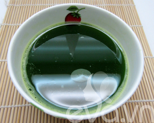 Ăn sáng với cháo lá dứa nhé! - 1