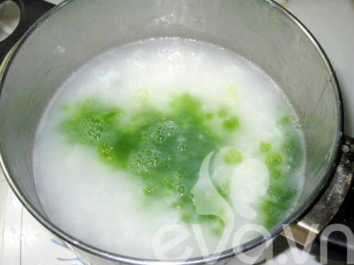 Ăn sáng với cháo lá dứa nhé! - 3