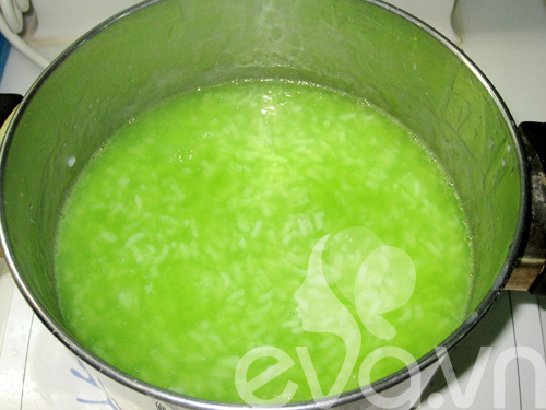 Ăn sáng với cháo lá dứa nhé! - 4