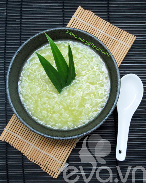 Ăn sáng với cháo lá dứa nhé! - 5
