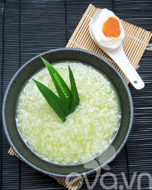 Ăn sáng với cháo lá dứa nhé! - 7