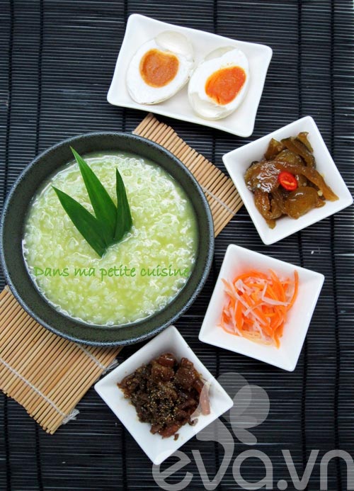 Ăn sáng với cháo lá dứa nhé! - 6