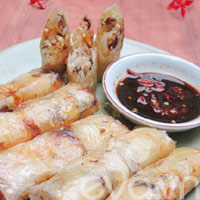 Rằm làm nem phù trúc chay vàng giòn - 10