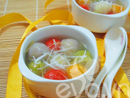 Chè trôi nước ngũ sắc cho ngày Rằm - 10