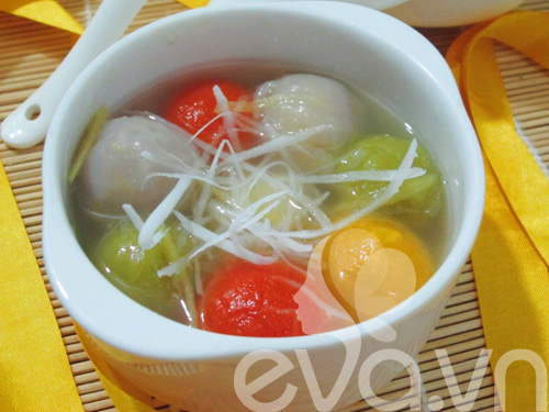 Chè trôi nước ngũ sắc cho ngày Rằm - 11