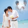 Làng sao - Vợ chồng Lục Nghị chụp ảnh cưới lãng mạn