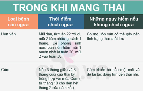 Vacxin CẦN tiêm phòng trước khi mang bầu - 3