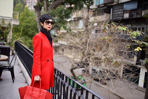 Xuân Lan lãng đãng trong chiều đông Hà Nội - 4