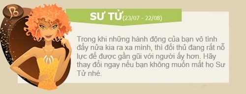 Bói tình yêu ngày 23/02 - 7