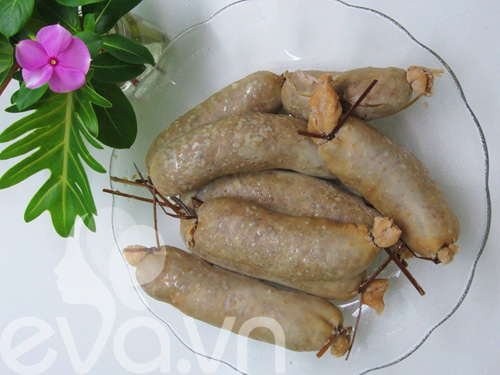 Tự tay làm dồi chiên đãi cả nhà - 7