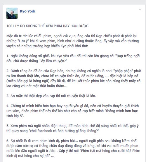 Kyo York sợ cảnh quot;đóng phim người lớnquot; trong rạp - 4