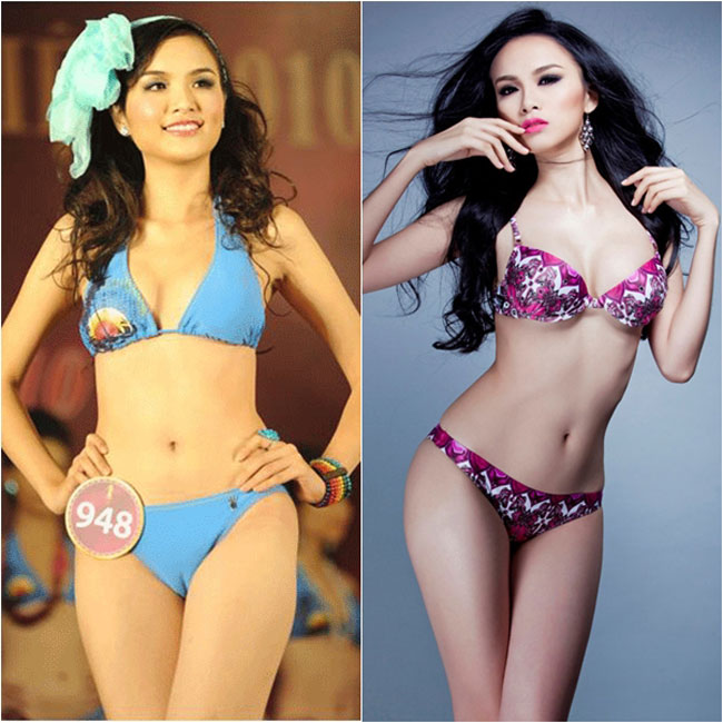 Thời thi Hoa hậu thế giới người Việt 2010, Lưu Diễm Hương sở hữu vóc dáng khá khiêm tốn. Nhưng đến nay số đo 3 vòng của cô đã cải thiện đáng kể.
